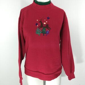 Morning Sun Hallmark Christmas Sweatshirt Size S